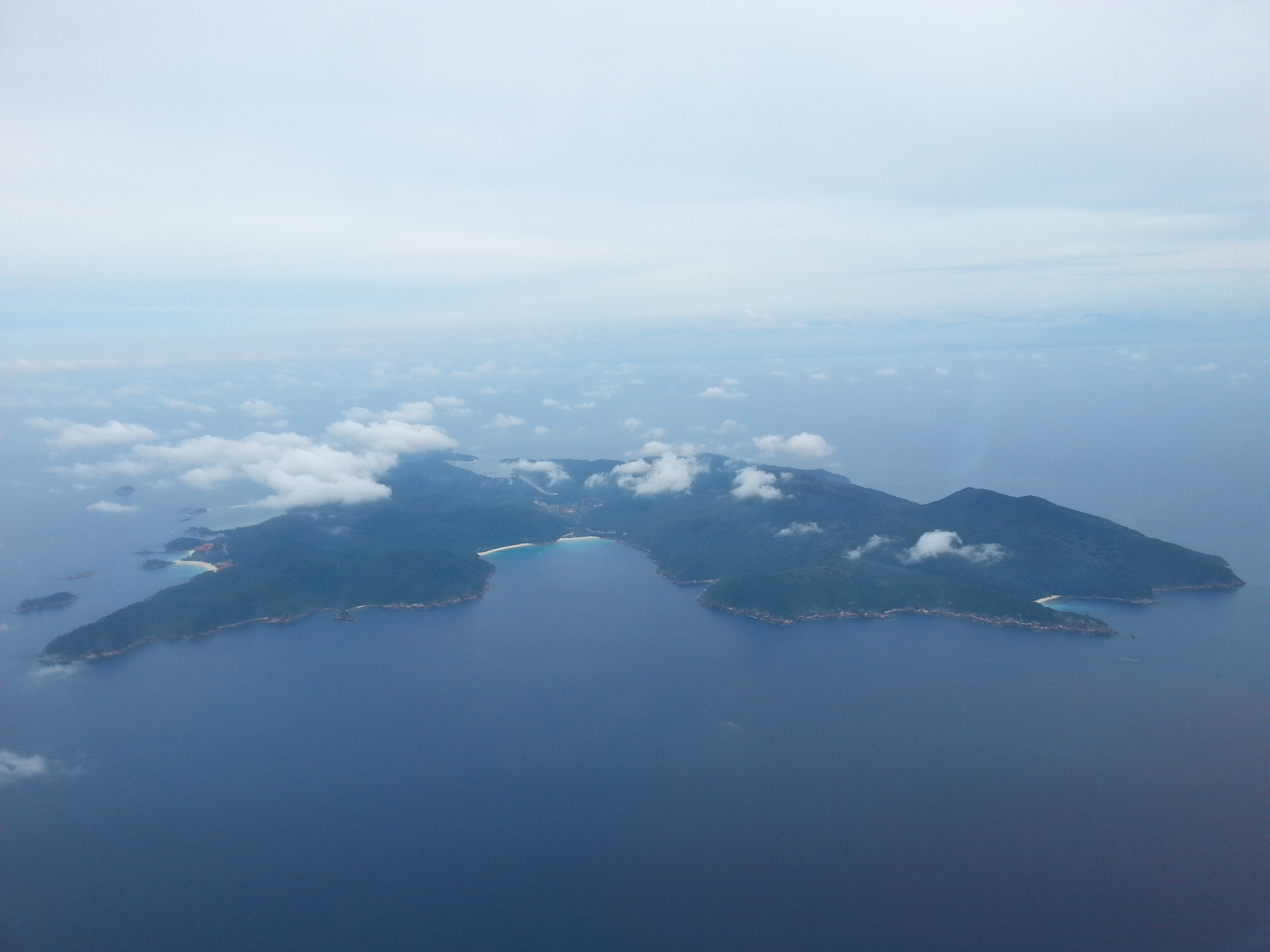 マレーシアのレダン島