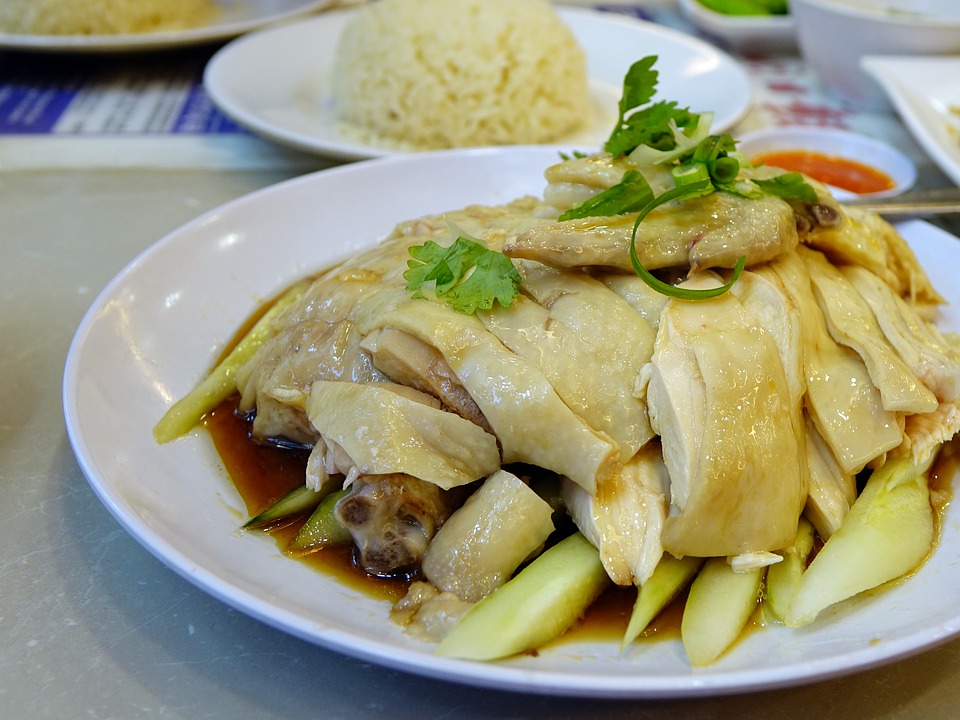 マレーシアの鶏飯